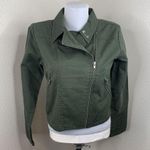 Stüssy Stussy Moto Utility Military Asymmetrical Full Zip Jacket Sz M Fit S Safety Pin Photo 1