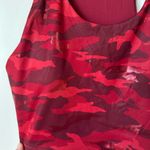 Athleta Ultimate Printed Crop D-DD Red Luxe Camo Camouflage-Size L Photo 7