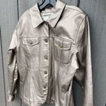Bamboo Traders Vegan‎ Leather Jacket Size L Photo 3