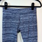 Pact Women's Organic Cotton Leggings Dark And Light Blue Compression Size Medium Photo 1