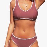 Cupshe  Crochet Trim Bikini Set Photo 0