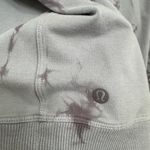 Lululemon athletica Gray Tie-Dye Sweatshirt Size 6 Photo 4