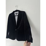 J.Crew ‎ Parke Blazer Black Velvet Size 2 G91091 Holiday Winter Photo 3