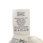 Madewell NWT  Eyelet Garden Dress White Cotton Ruffle Shoulder V-Neck Size Medium Photo 12