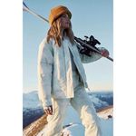 Free People New! ‎ Bunny Slope Printed Puffer ski jacket, size XS Photo 1