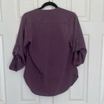 Shasa Plum Purple 3 Qtr Sleeve Blouse Photo 9
