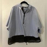 MTA Sport  Pullover Windbreaker Women’s Size 2X Purple Mesh Active Plus Oversized Photo 0