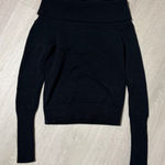 Aritzia Off the shoulder sweater Black Size XS Photo 0