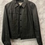 Newport News Vintage 1990s  100% Genuine Leather Blazer Photo 0