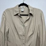 East 5th  Y2K Linen Blend Lagenlook Beach Coastalgirl Workwear Capsule Top Medium Photo 4