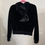 OVO Women’s Velour Crystal Owl Zip Up Hoodie October's Very Own Drake size small Black Photo 11