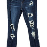 Judy Blue Denim Patch Jean Distressed Skinny Fit 3/26 Photo 0