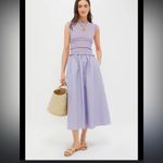Hunter Bell  Women's Louise Dress |
$485.00 blue stripes bow maxi fall party nwot Photo 1