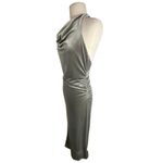 Reformation Women’s Jazlyn Ruched Cowl Neck Bodycon Dress Medium Photo 7