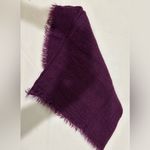 Infinity Deep Rich Purple Soft & Classy Scarf Scarves Fringe All Weather Mint Photo 2