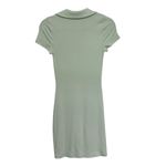 Abercrombie & Fitch Button Down Ribbed Fitted Polo Dress in Green - Size XS Photo 5