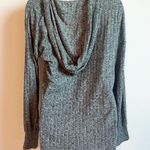 Knox Rose NEW Hooded Long Sleeve Cozy Relaxed Fit Pullover Top Gray Women’s XS Photo 6