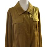 A New Day  Size Large Blazer Jacket Soft Fabric Collared Top Shirt Zip | 16-250 Photo 2