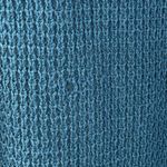 Black Tape SZ X Sweater Dolman Sleeve Chunky Knit Crew Neck Oversized Teal Blue Photo 5