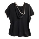 ACTIVE, Women’s Hooded Black Shirt, Sz 22 Photo 2