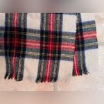 Highland Home Industries 100% LambsWool Plaid Tartan All Wool Throw Scarf/Ascot Red Photo 1