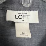 Ann Taylor  Loft Button Down Ruffle Shirt Size XS Photo 1