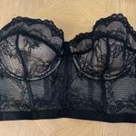 Dynamite black lace bustier bra size TG/XL plus size Photo 0