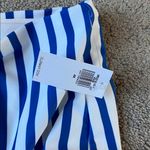 Old Navy  White/Blue Striped Bikini Bottom SIZE 4X Photo 2