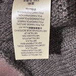 Burberry  Brit Brown Gold Mohair Silk Blend V Neck Long Sleeve Knit Sweater $495 Photo 4