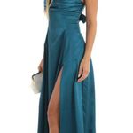 Lucy in the Sky Teal Maxi Dress Photo 1