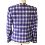 Jos. A. Bank Jos A Banks purple wool blazer with pearl buttons Photo 8