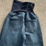 Motherhood Maternity Oh Baby By  Pregnancy Jean Capris With Belly Band | Medium Photo 10