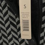 Nic+Zoe NWT  Quilted Mix Media Coat Size SMALL Knit Black‎ Patch Pocket Photo 5