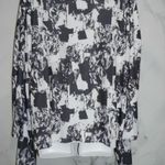 ASOS Curve Black & White Cold Shoulder Long Sleeve Top Size: 22 Size 22 plus Photo 4