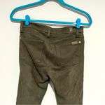 7 For All Mankind Gray Faux Suede Skinny Jeans Jeggings Size 27 Photo 2