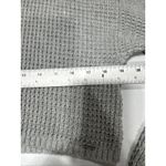 Hollister Cropped Sweater Womens XS Gray High Neck Long Sleeve Knit Pullover Photo 5