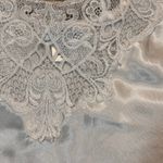 Vintage Cinema Etoile Womens 3XL Ivory Satin Lace Camisole Tank Top Elegant Size undefined Photo 3