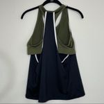 Energie Black Racerback Tank with Built-In Bra Size Large Photo 1