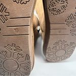 PIKA Teya Button Mid Boots shearling lined light chestnut size US 10 suede Brown Photo 8