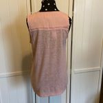 Banana Republic  Womens Tank‎ Top Size XS Pink Peach Linen Slub Knit NEW Photo 1