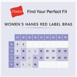Hanes Women's Oh So Light Wireless T-Shirt Bra with ComfortFlex Fit and Comfort Foam Photo 4