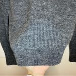 Quince  Baby Alpaca Wool Cropped Button Down Cardigan Charcoal Gray Sz Small Photo 9
