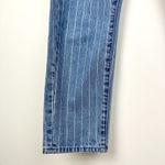 Madewell NEW The Petite Perfect Vintage Crop Jean Pinstripe Edition Blue US 24 Photo 6