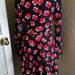 Floral long sleeve wrap dress NWT Photo 2
