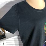 Disney  Graphic T-Shirt Puff Print Mickey Minnie Spooky Multicolor sz L Photo 10