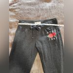 Aeropostale  Gray Joggers Sweatpants Y2K Floral Women’s Sz S EUC Photo 5