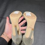 Badgley Mischka NWOT Ramira Jewel Crystal Floral Embellished Rhinestone Ankle Strap Sandals Heeled Prom Photo 7