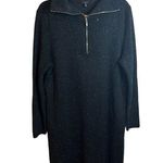 Talbots QUARTER ZIP MIDI SWEATER DRESS Photo 0