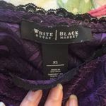 White House | Black Market Purple Corset Top XS Photo 1