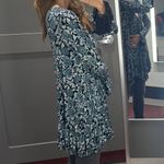 Free People Olivia Printed Ruffled Tunic XS Photo 5